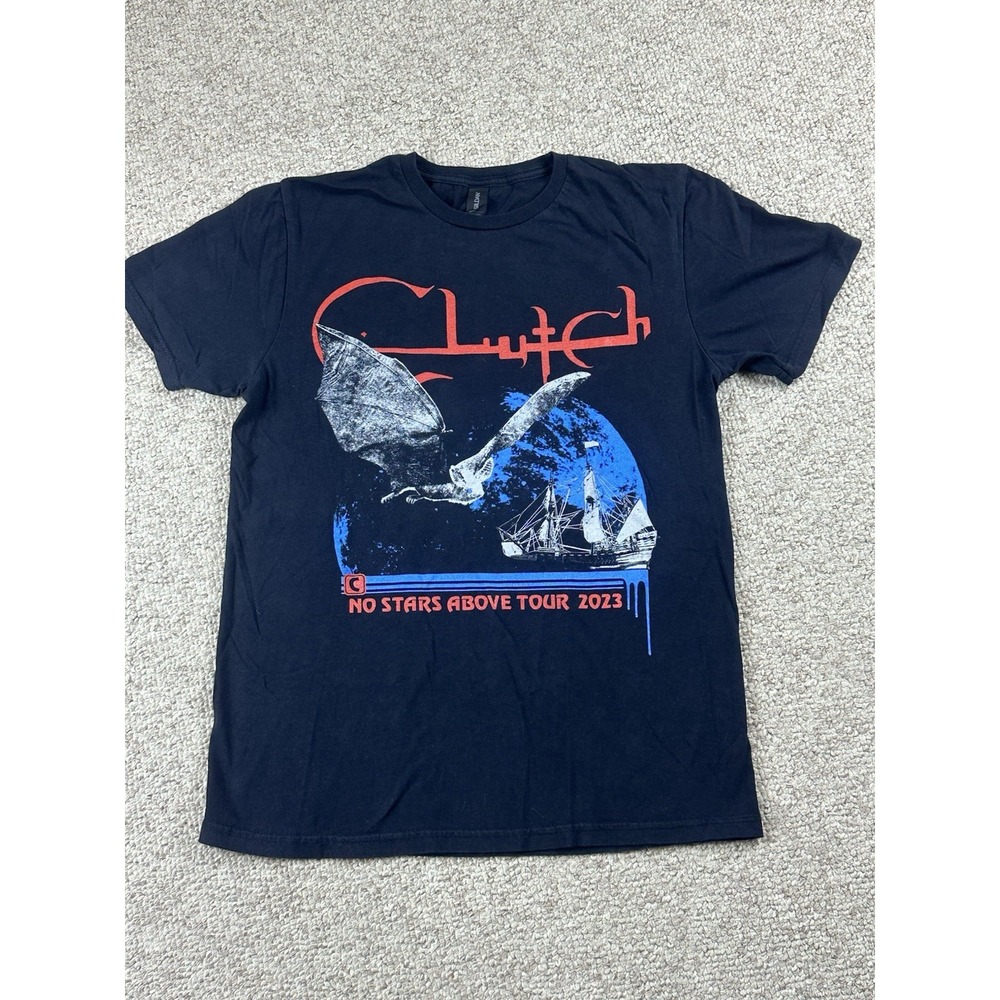Clutch No Stars Above Tour 2023 Tshirt Size Medium Hard Rock Heavy Metal Grunge
